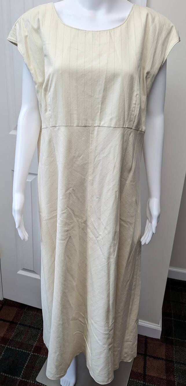 J. Jill Dress Maxi Linen Office Business Casual Cotton Brunch Date Night Party